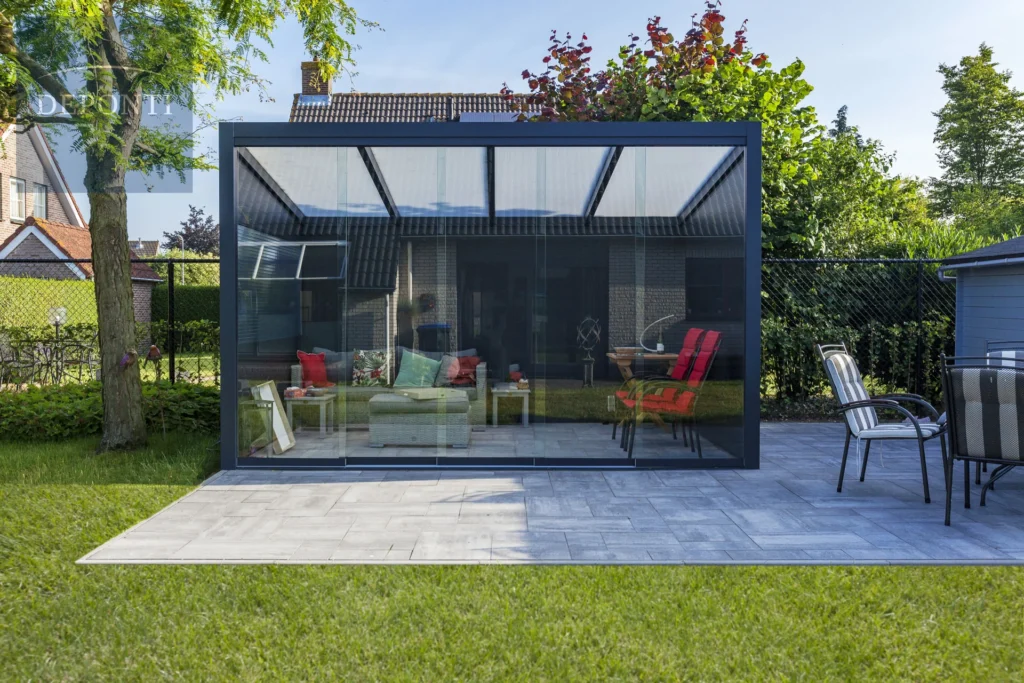 Wintergarten Aluminium Glas